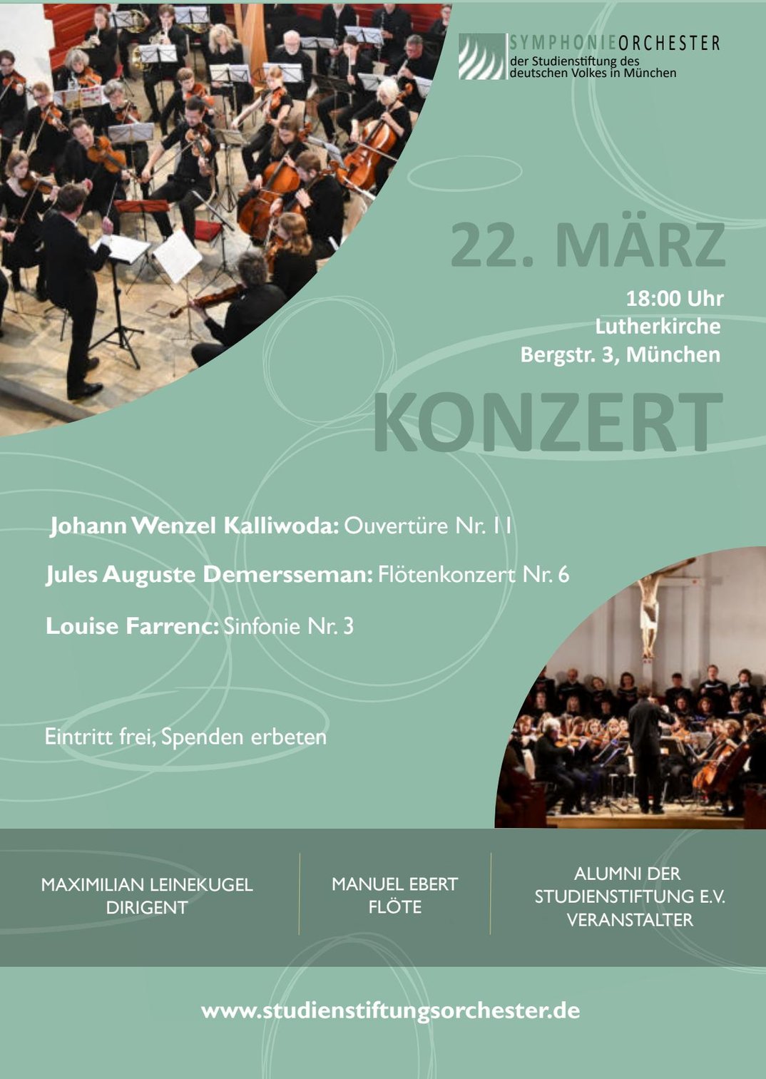 Konzert des Studienstiftungsorchesters München
