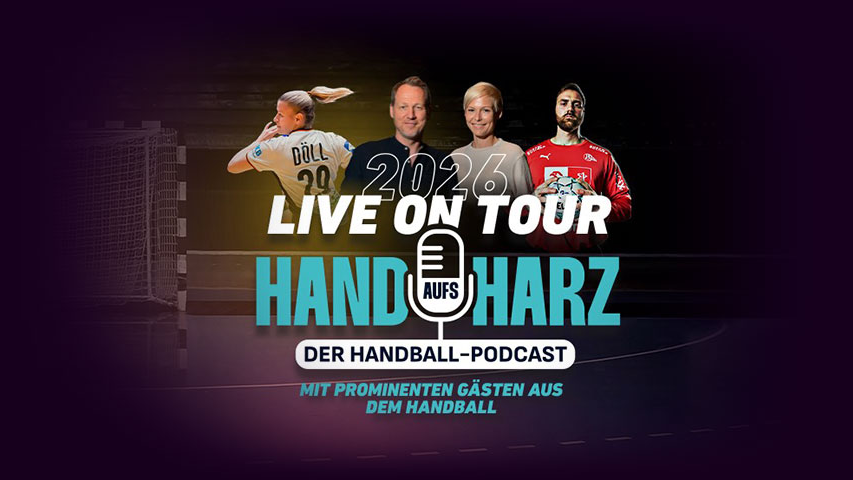 Hand aufs Harz