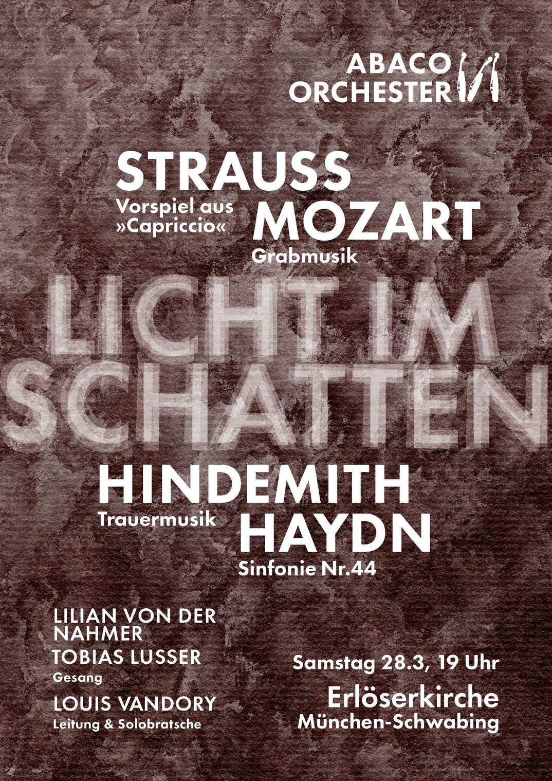 Abaco-Orchester – „Licht im Schatten“