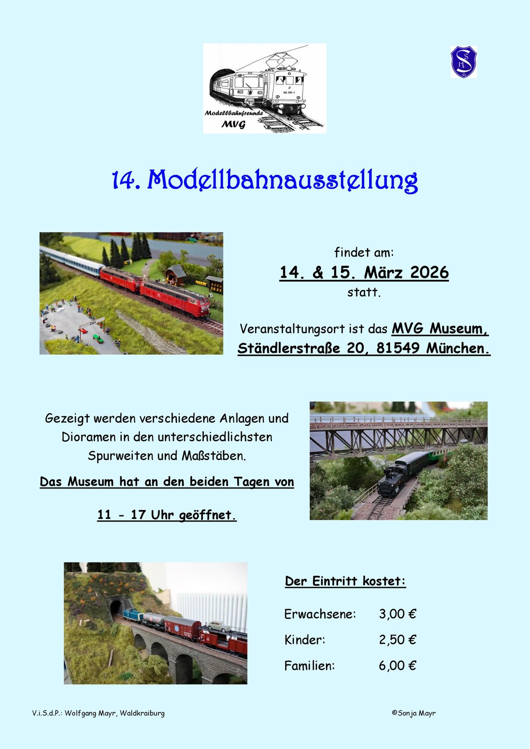 14. Modellbahnausstellung