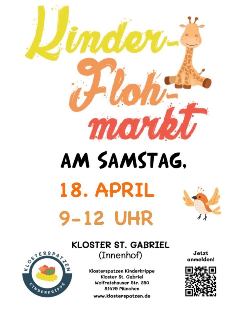 Kinderflohmarkt der Klosterspatzen Kinderkrippe
