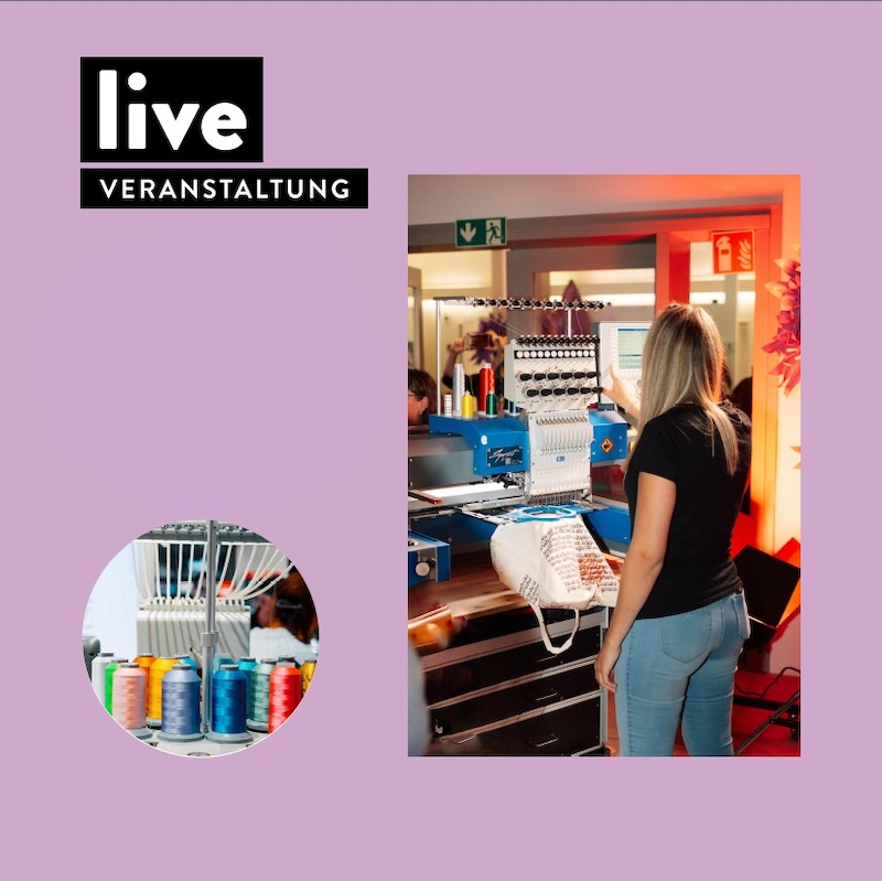 Lange Shopping-Nacht – Aktion: Stoffbeutel besticken