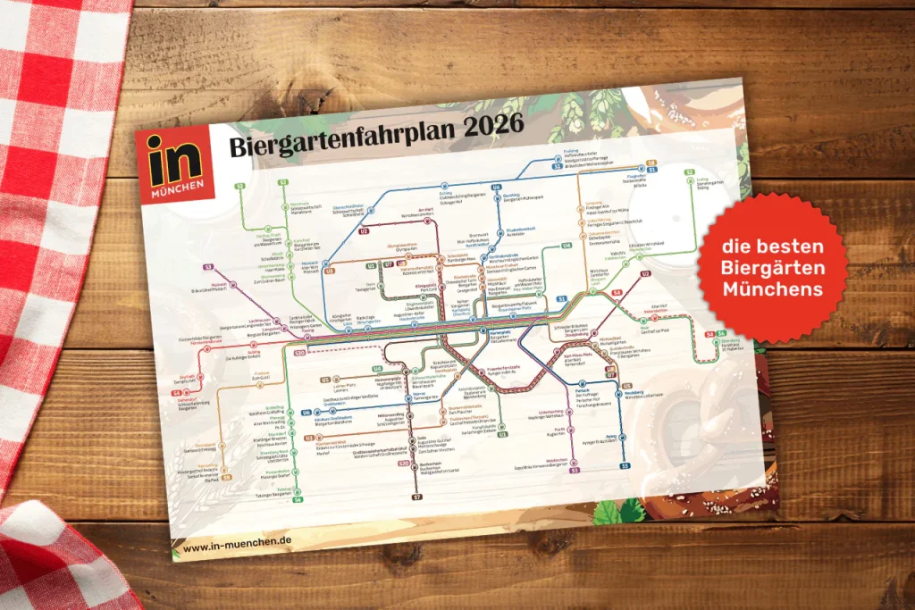 Biergartenfahrplan 26 - IN München - Das Stadtmagazin