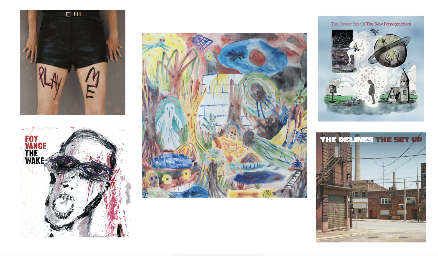 Platten aus nah und fern