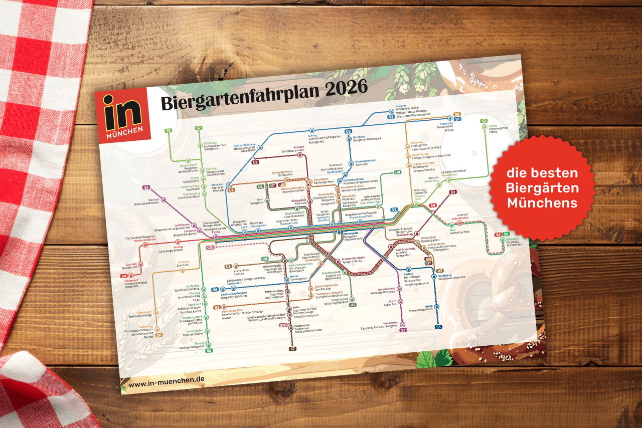 Biergartenfahrplan IN München 2026