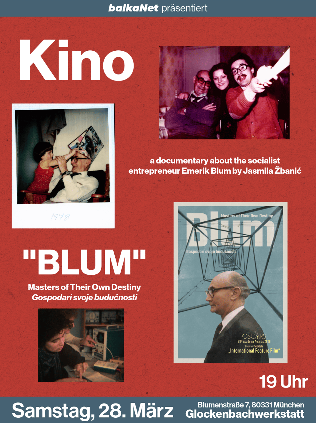 balkaNet Kino: Blum – Masters of Their Own Destiny