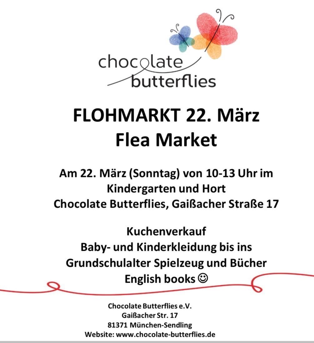 Kindersachen-Flohmarkt Chocolate Butterflies