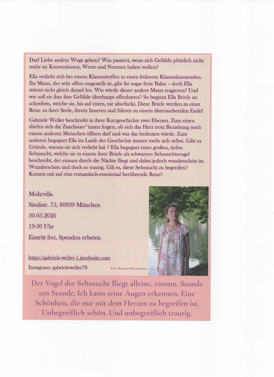 Belle de nuit – In Liebe, Deine Ella