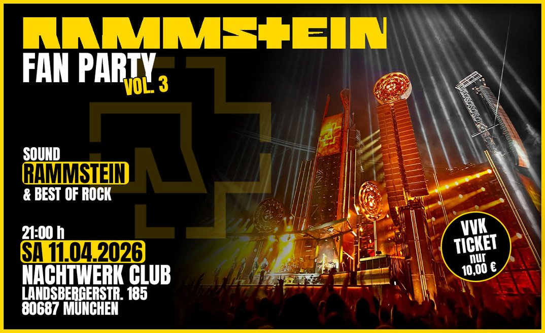Rammstein Fan Party – Munich Vol. 3