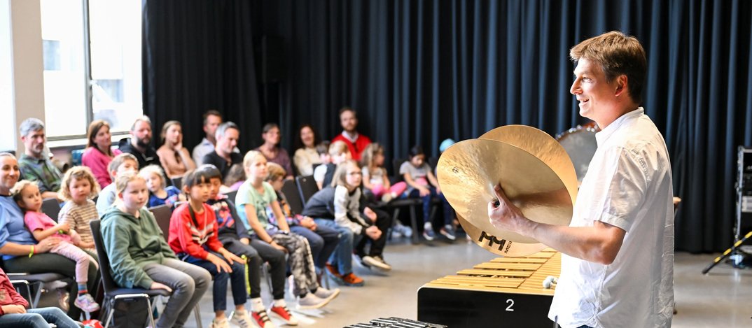 Münchner Philharmoniker: Profis zum Anfassen – Schlagzeug