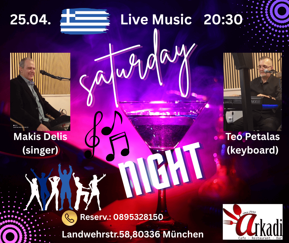 Makis Delis & Teo Petalas live – Griechische Live Music Party