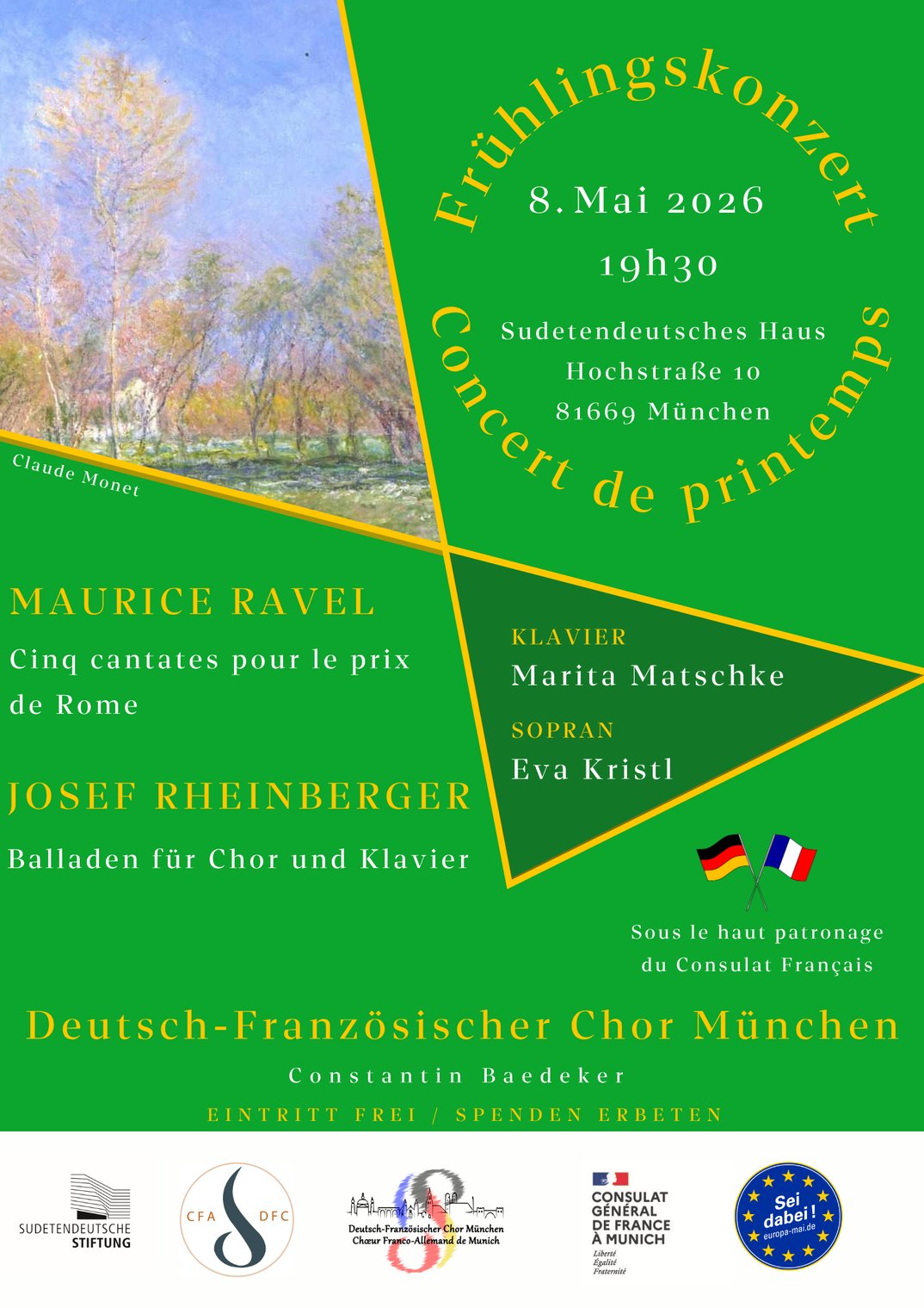 Deutsch-Französischer Chor München – Frühlingskonzert
