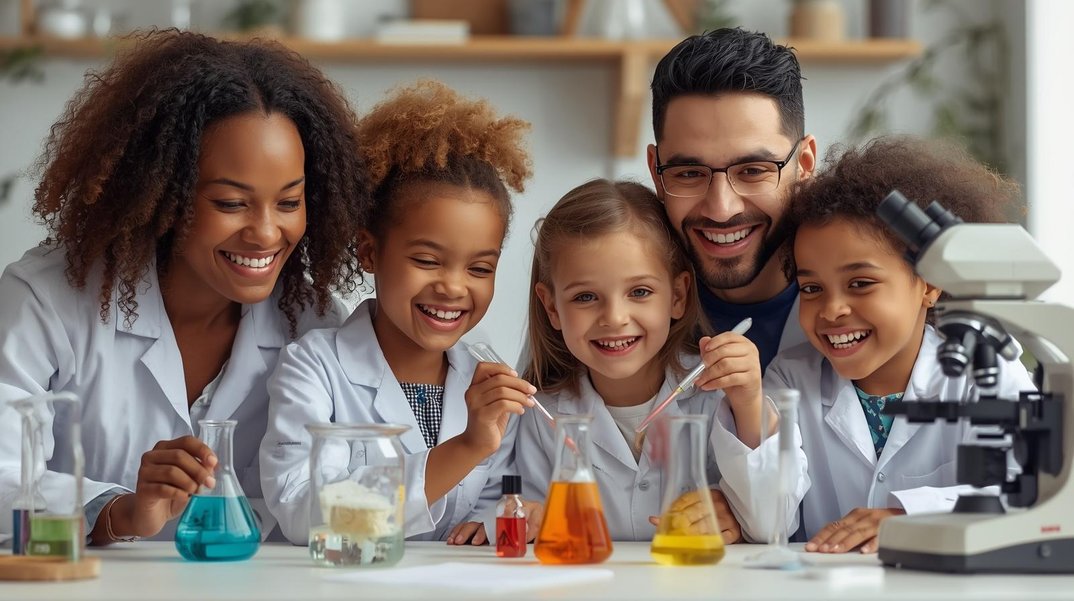 Forscherstunden für Familien mit Grundschulkindern