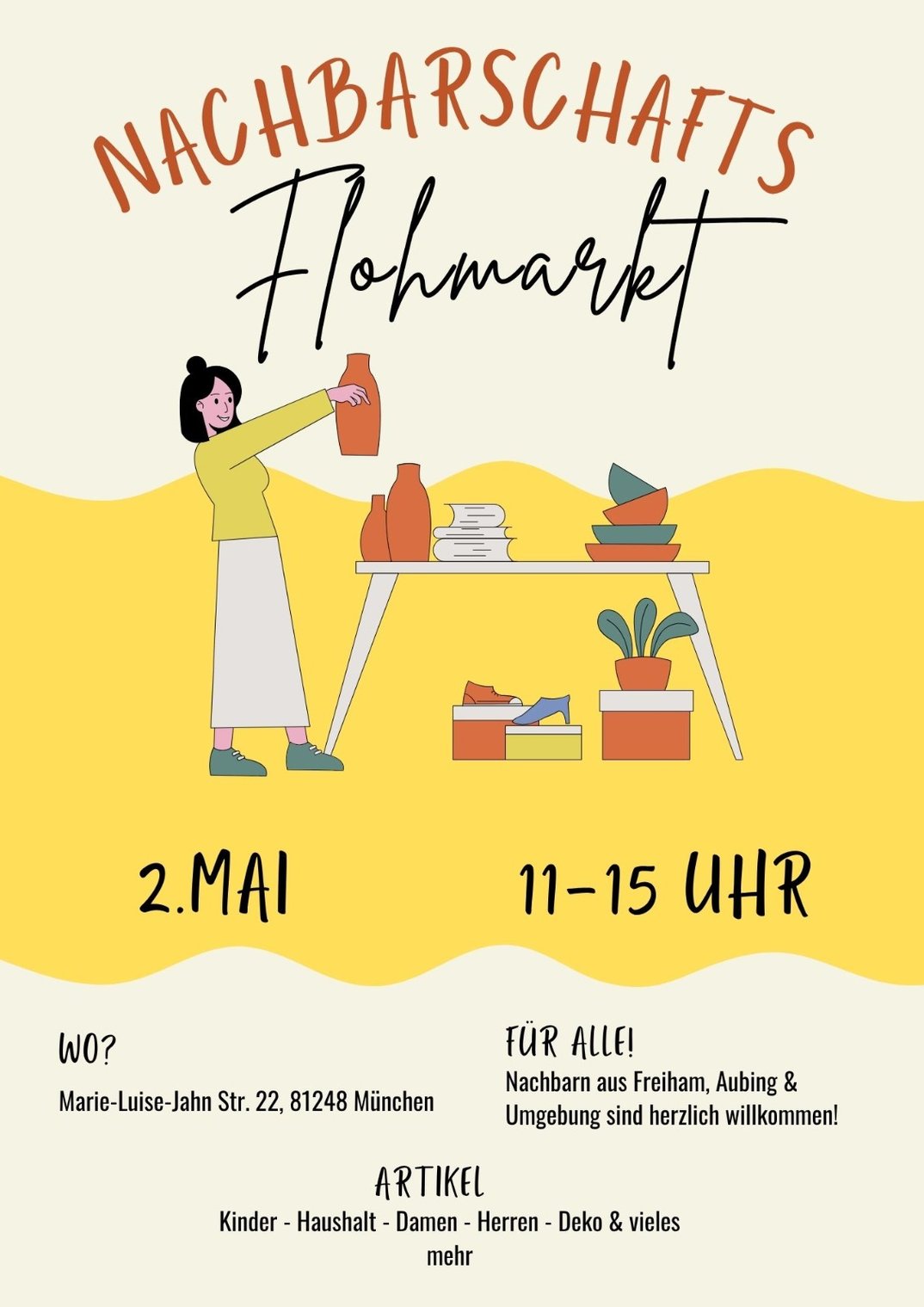 Nachbarschaftsflohmarkt