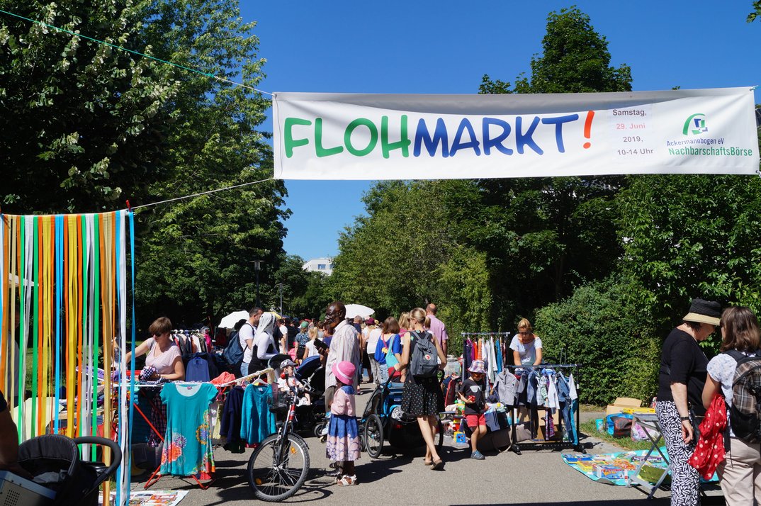 QuartiersFlohmarkt am Ackermannbogen
