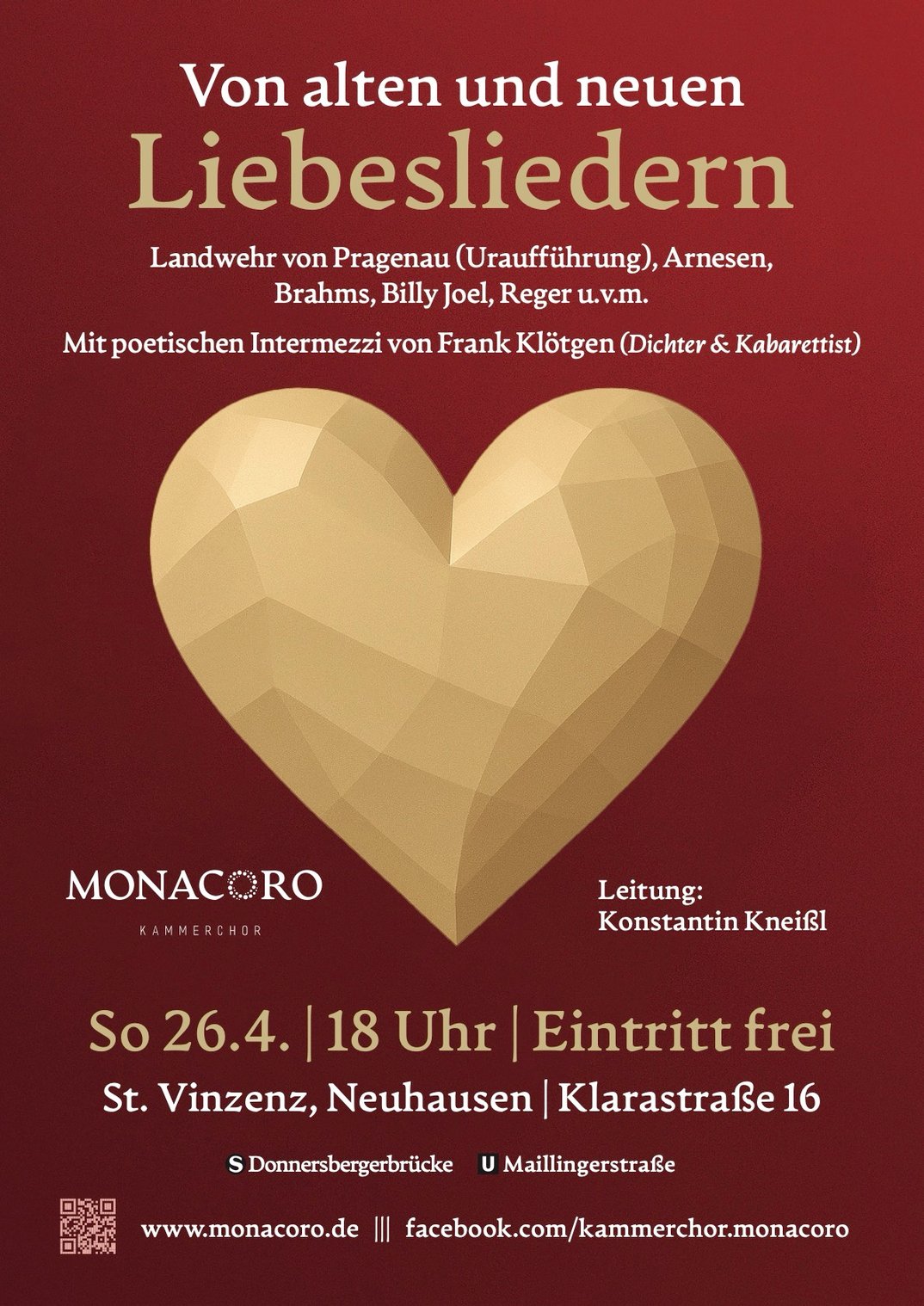 MonaCoro – Von alten und neuen Liebesliedern