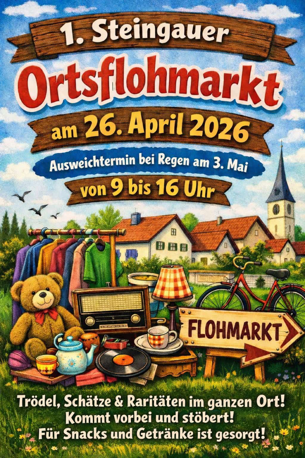 1. Steingauer Ortsflohmarkt
