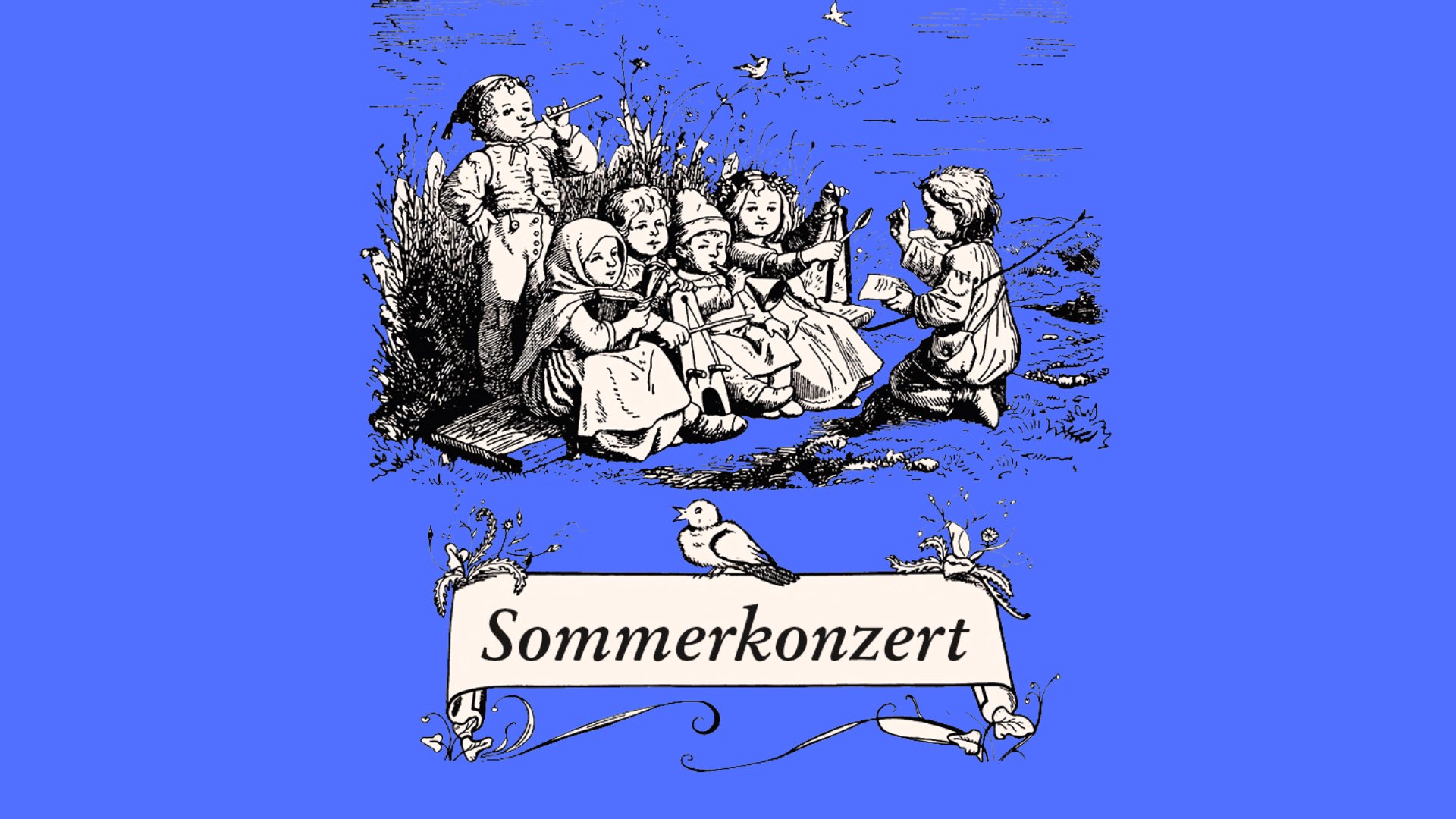 Sommerkonzert: Kinderkonzert am Sonntagnachmittag