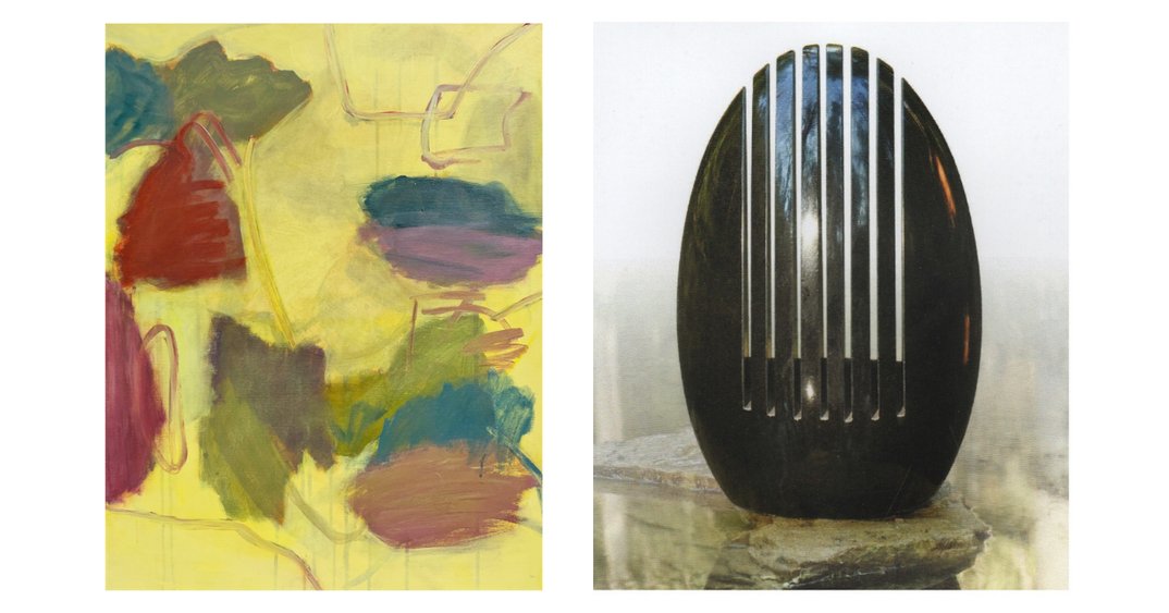 Brigitte Siebeneichler & Klaus Fessmann: „Steinklänge-Farbklänge“ am Isarhochufer