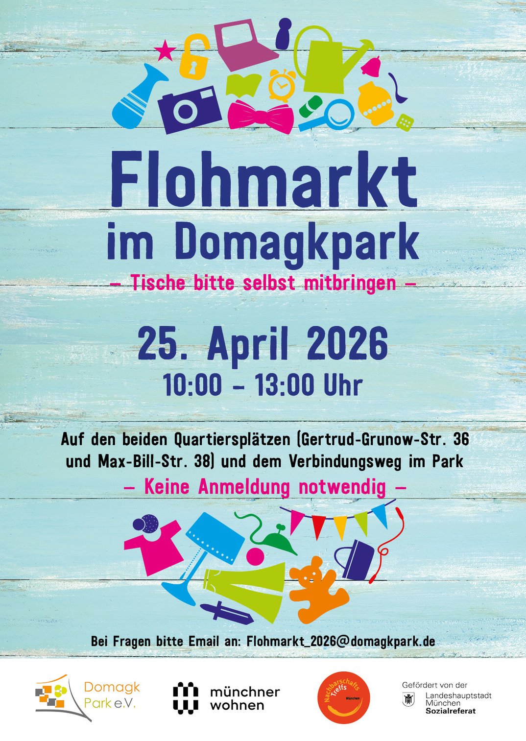 Flohmarkt im Domagkpark