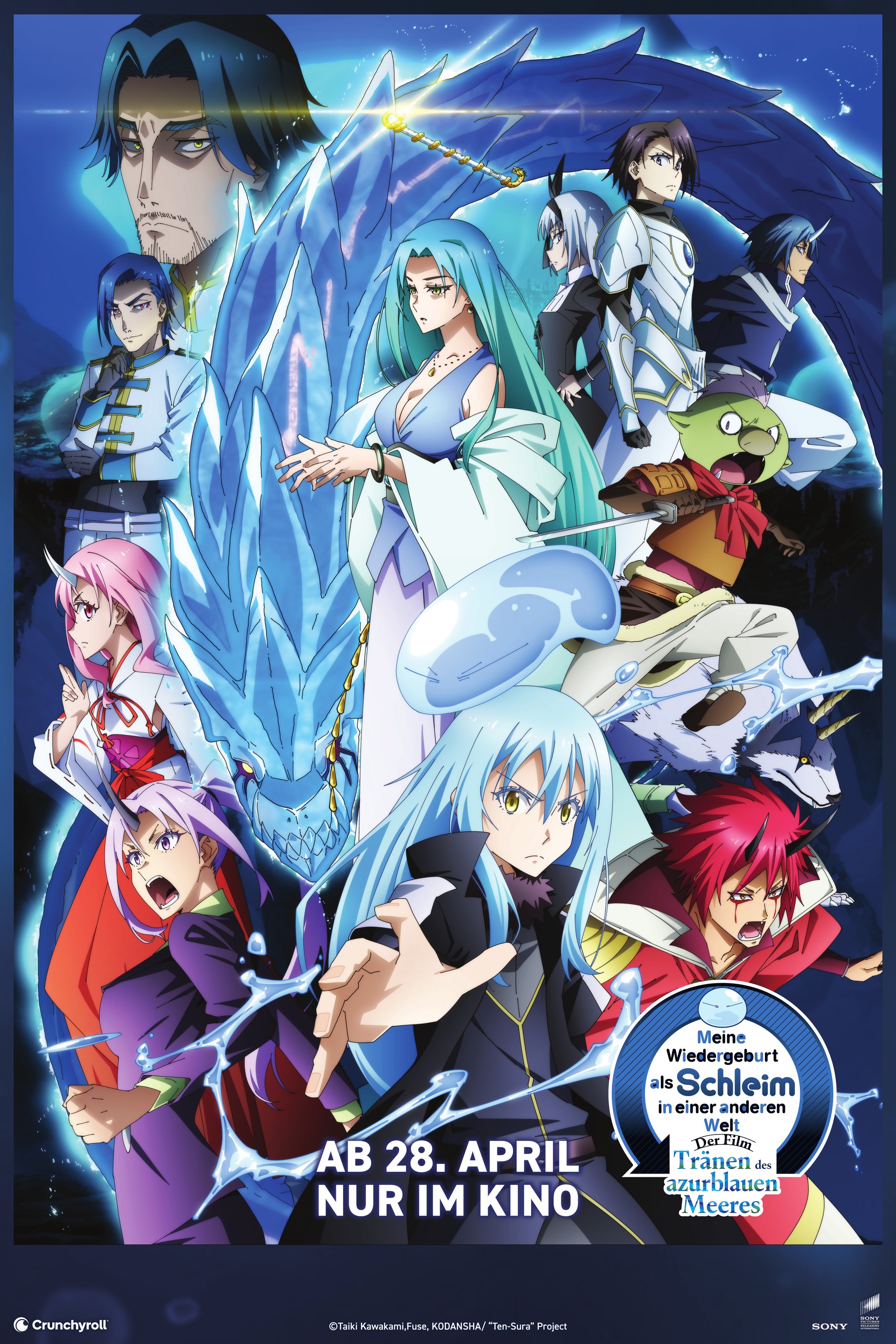 Meine Wiedergeburt als Schleim in einer anderen Welt, Der Film: Tränen des azurblauen Meers