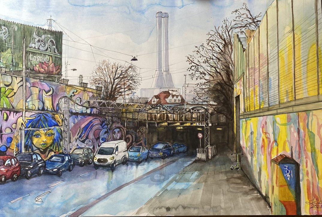 Was geschieht – Collagen von Lisa Böll