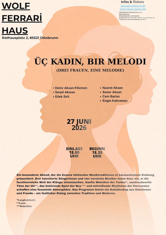 Üc Kadin, Bir Melodi – Drei Frauen, Eine Melodie
