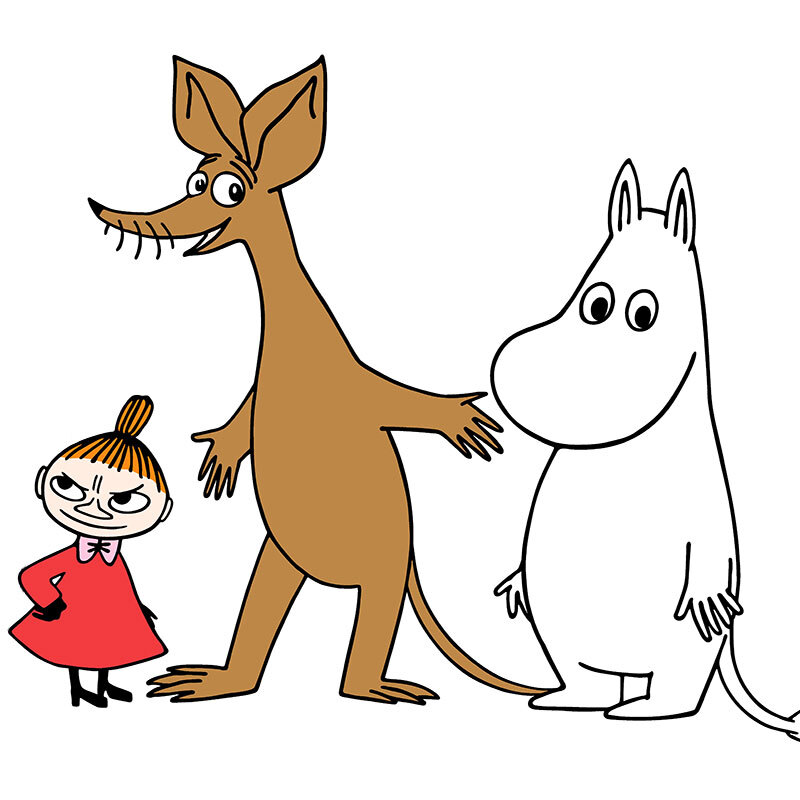 Mumin, Schnüferl & die kleine Mü