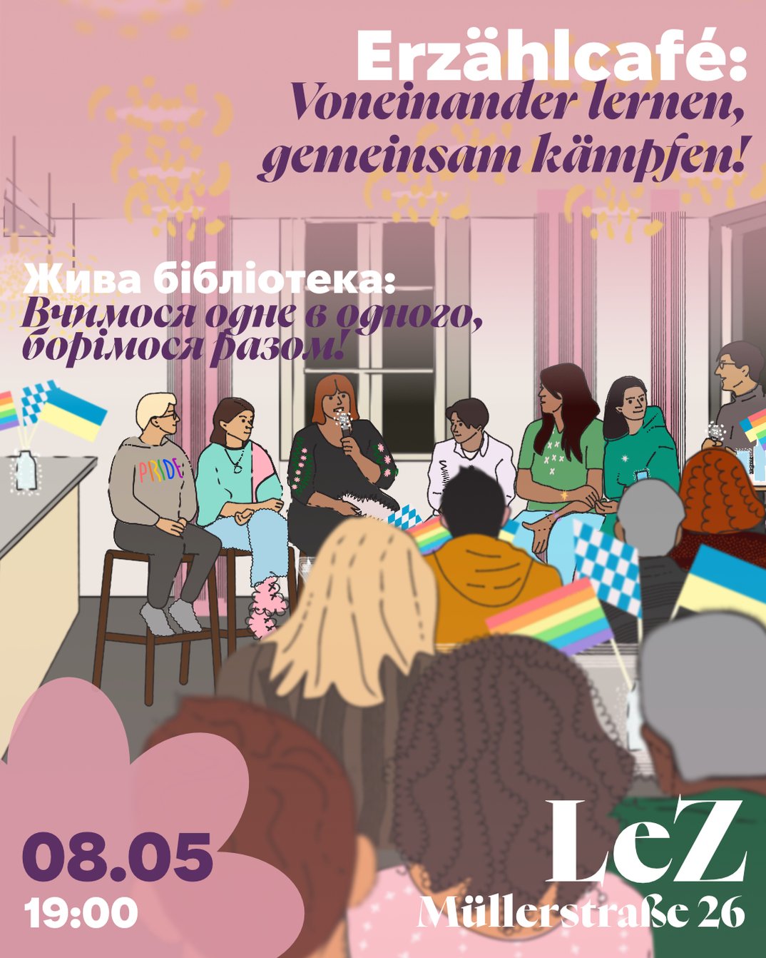 Erzählcafé: Voneinander lernen, gemeinsam kämpfen