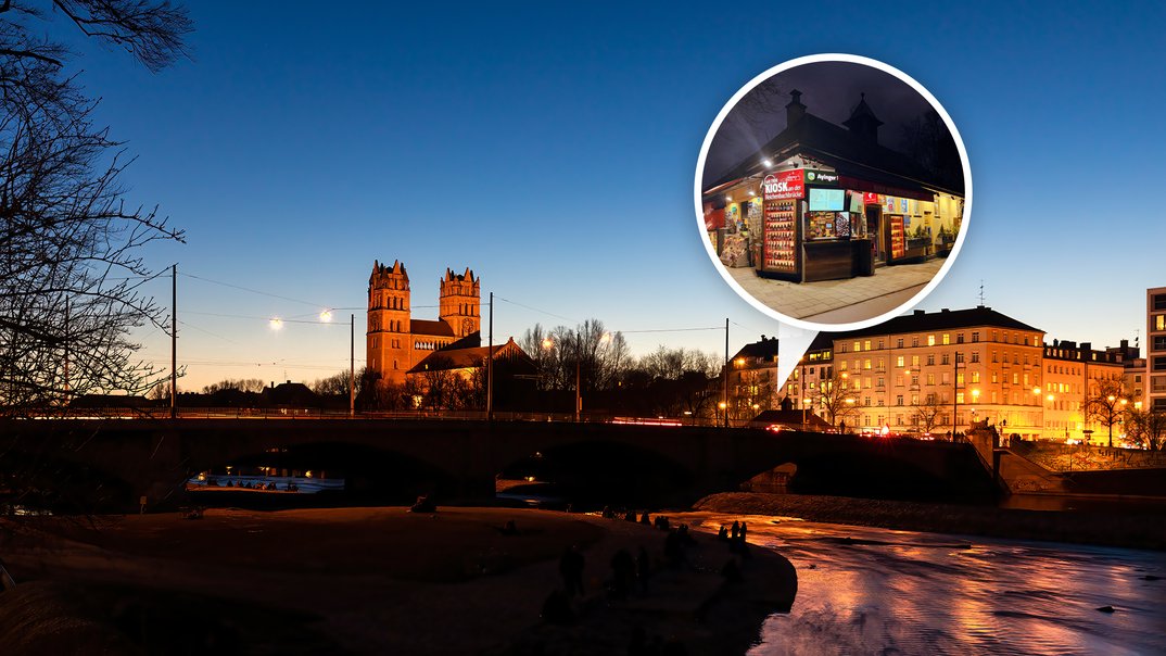 Golden Hour am Reichenbachkiosk mit OSRAM Homelighting Produkten