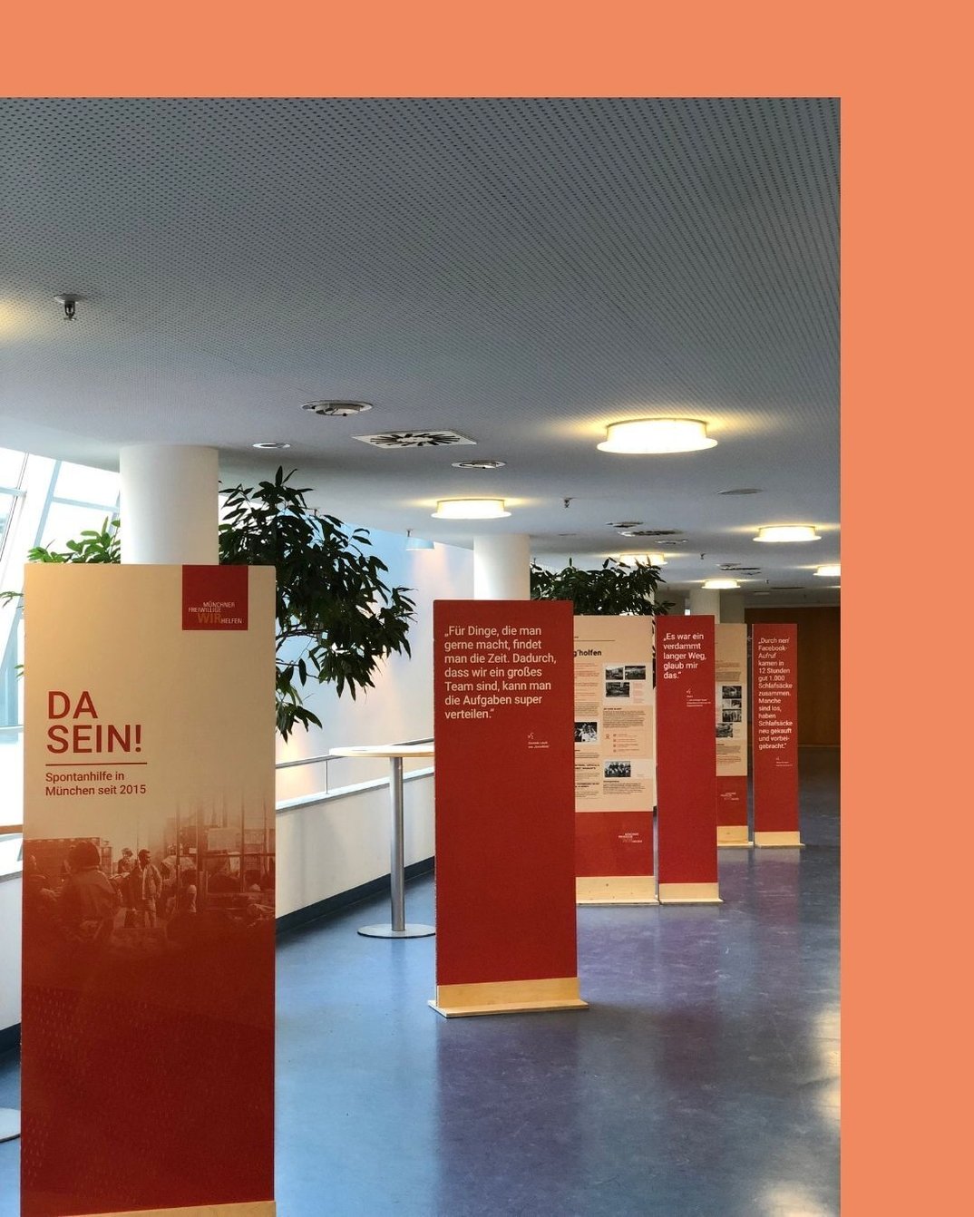 Da sein – Spontanhilfe in München seit 2015