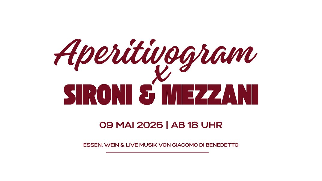 Aperitivogram x Sironi & Mezzani