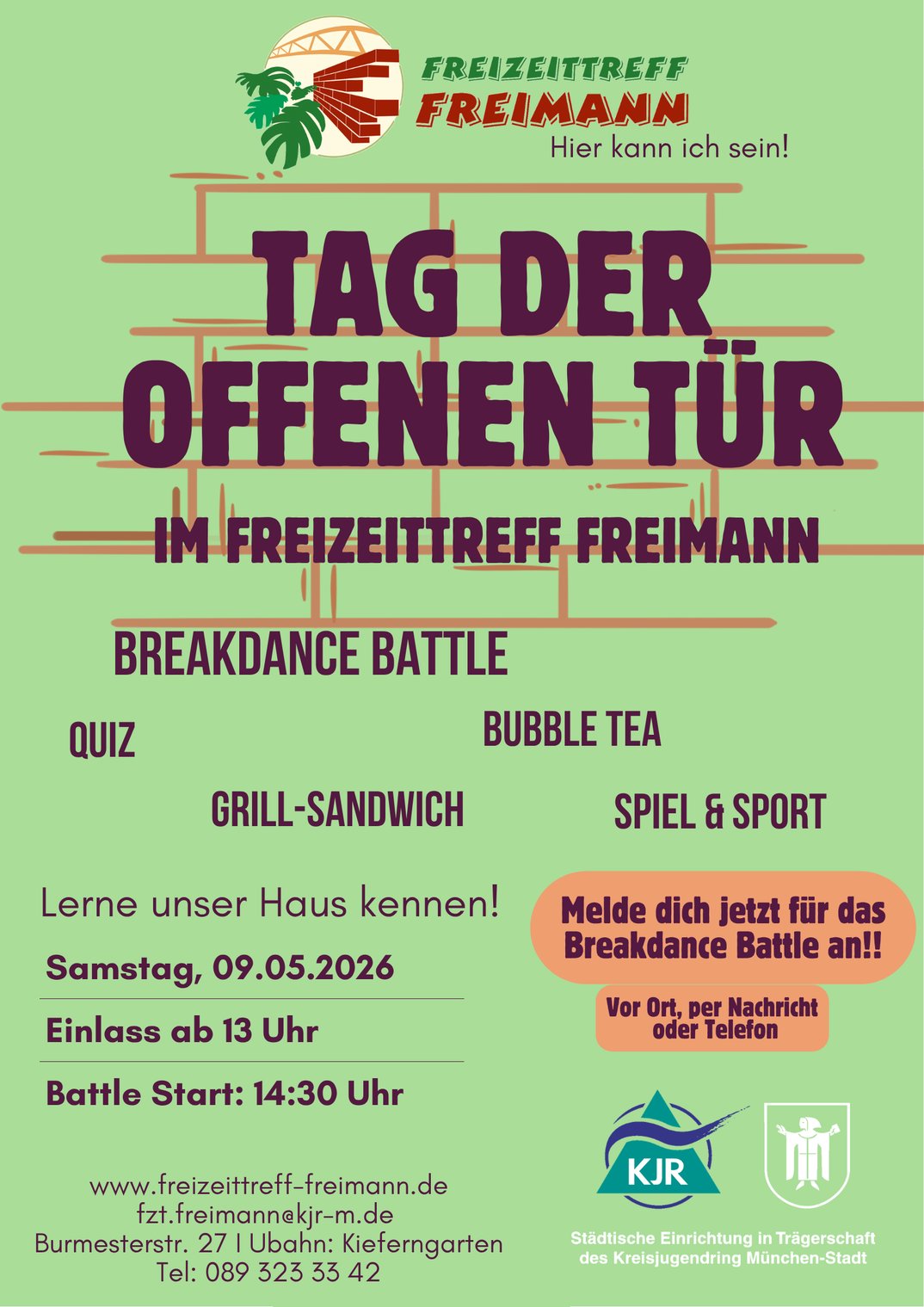 Tag der offenen Tür im Freizeittreff Freimann