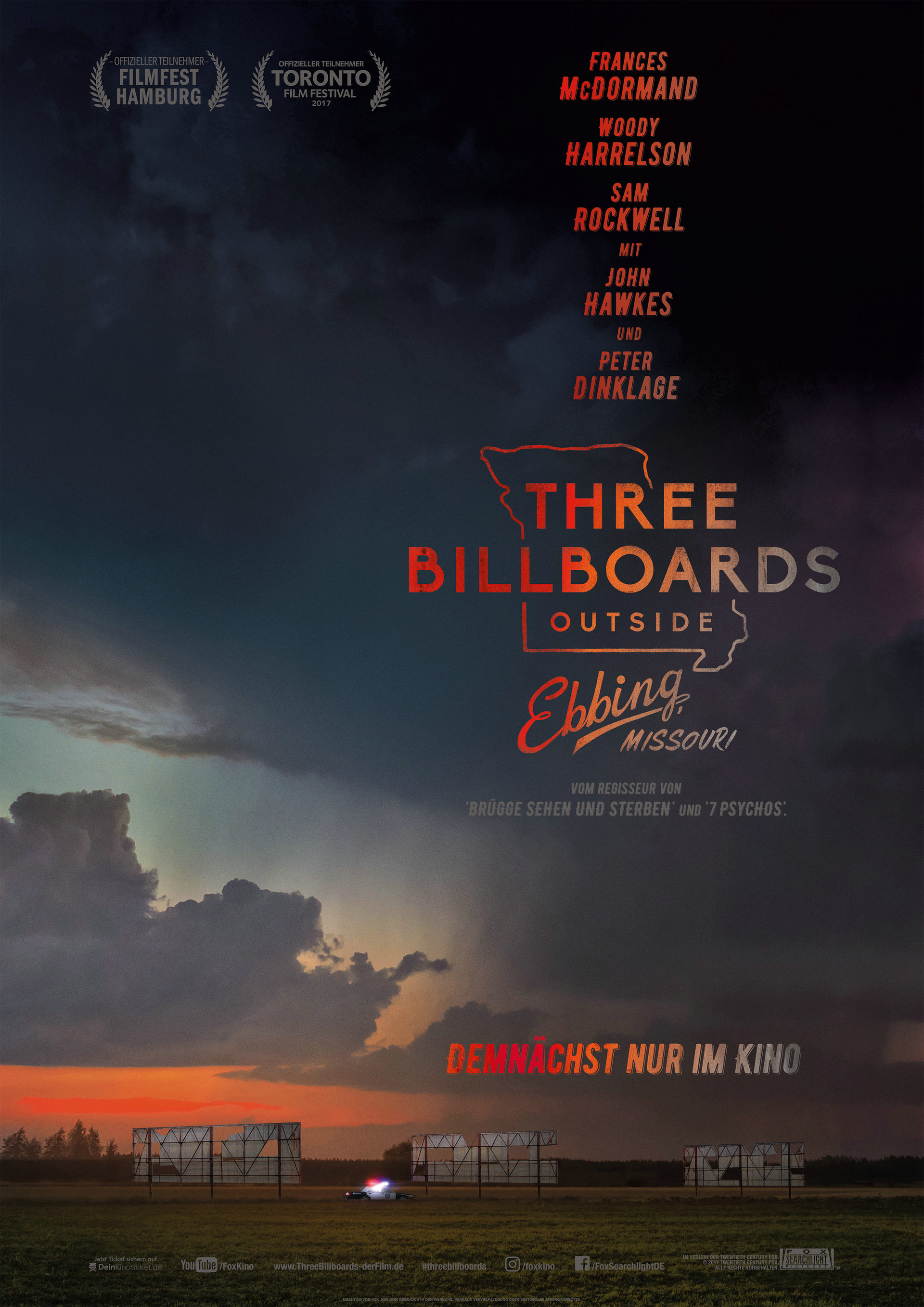 Three Billboards outside Ebbing, Missouri