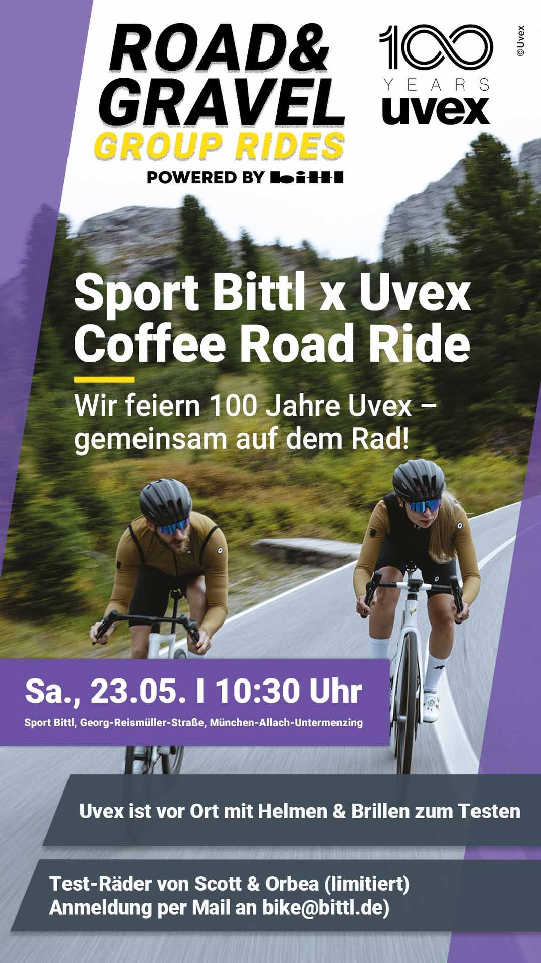 Sport Bittl x Uvex Coffee Road Ride