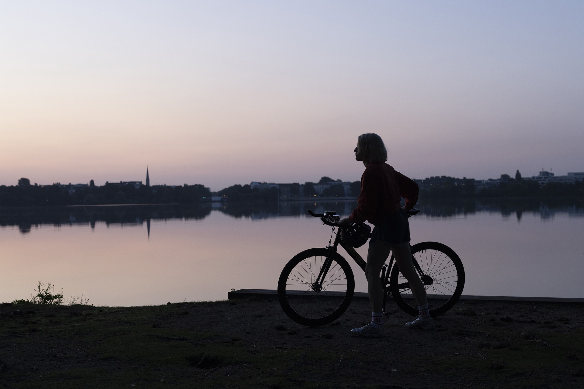 Bilder aus Sommer auf Asphalt