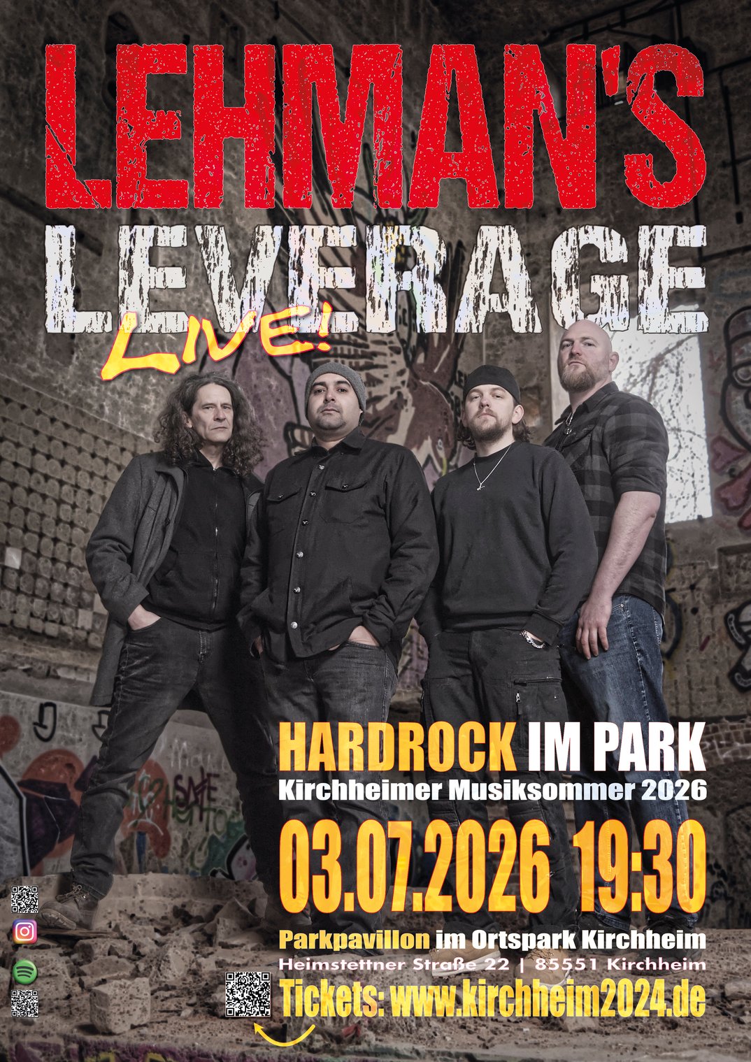 Hard Rock im Park mit Lehman’s Leverage