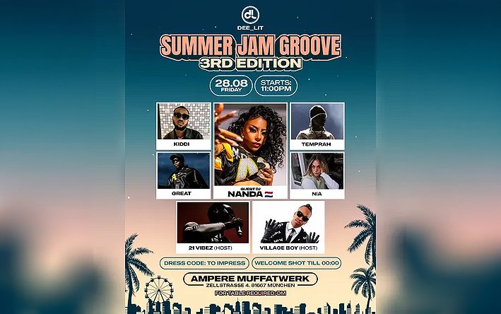 Dee_Lit Summer Jam Groove – 3rd Edition