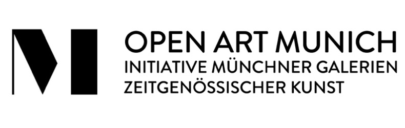 Open_Art_Munich_Logo2 - IN München - Das Stadtmagazin Open Art Munich logo with a left geometric mark and the text: OPEN ART MUNICH, INITIATIVE MÜNCHNER GALERIEN, ZEITGENÖSSISCHER KUNST.