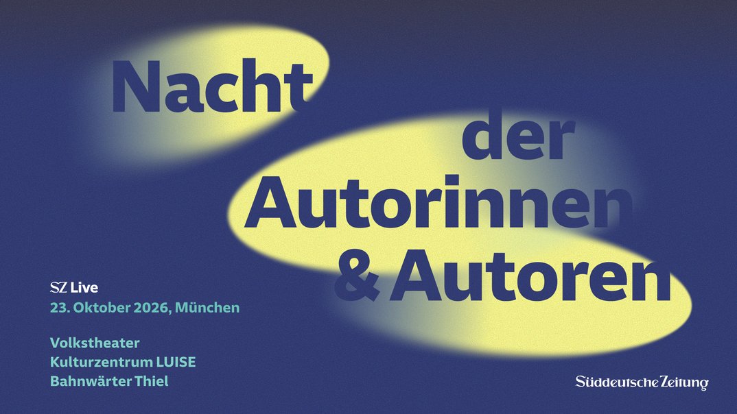 Nacht der Autorinnen und Autoren der Süddeutschen Zeitung