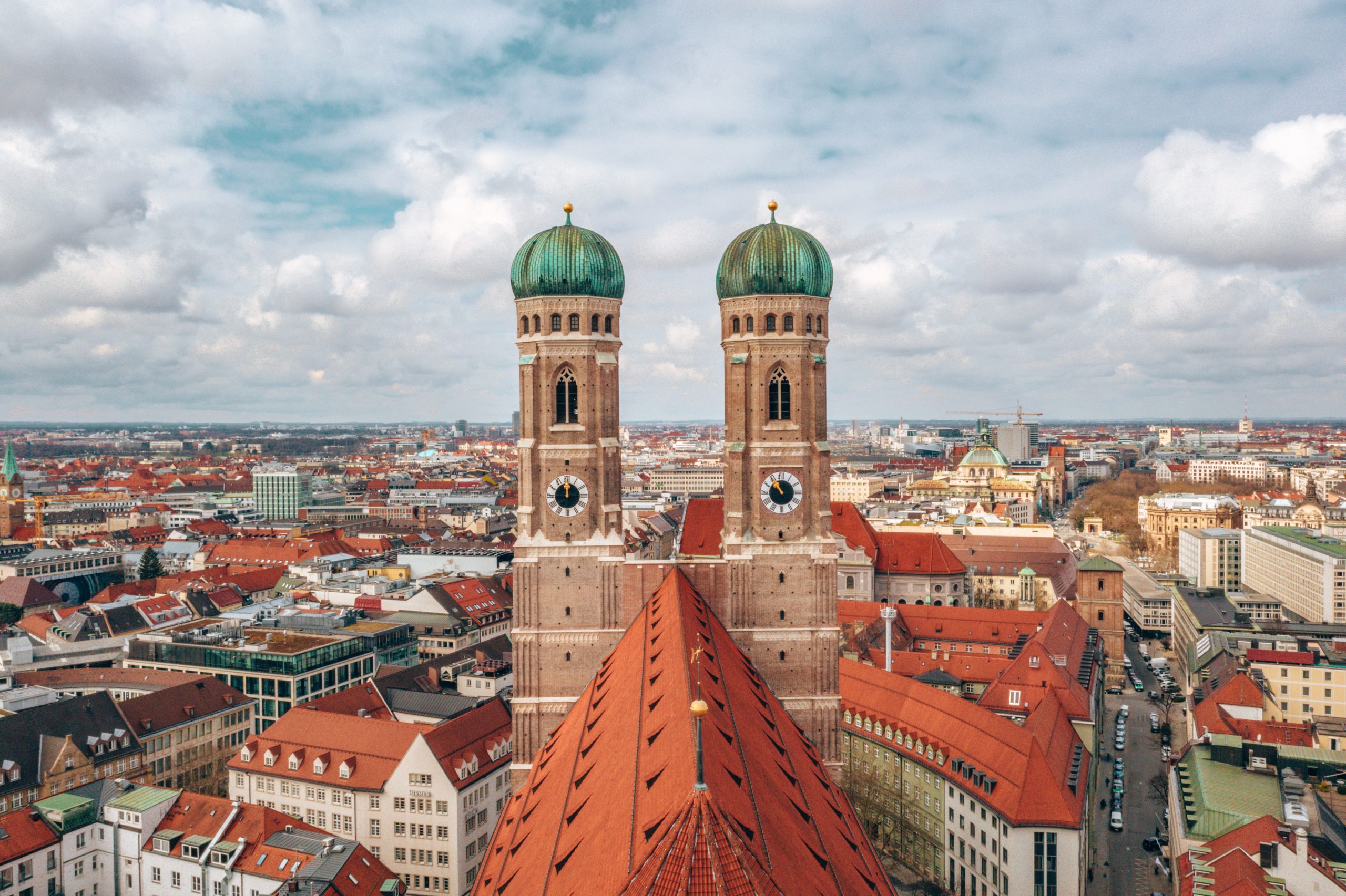 Panorama mit Frauenkirche München