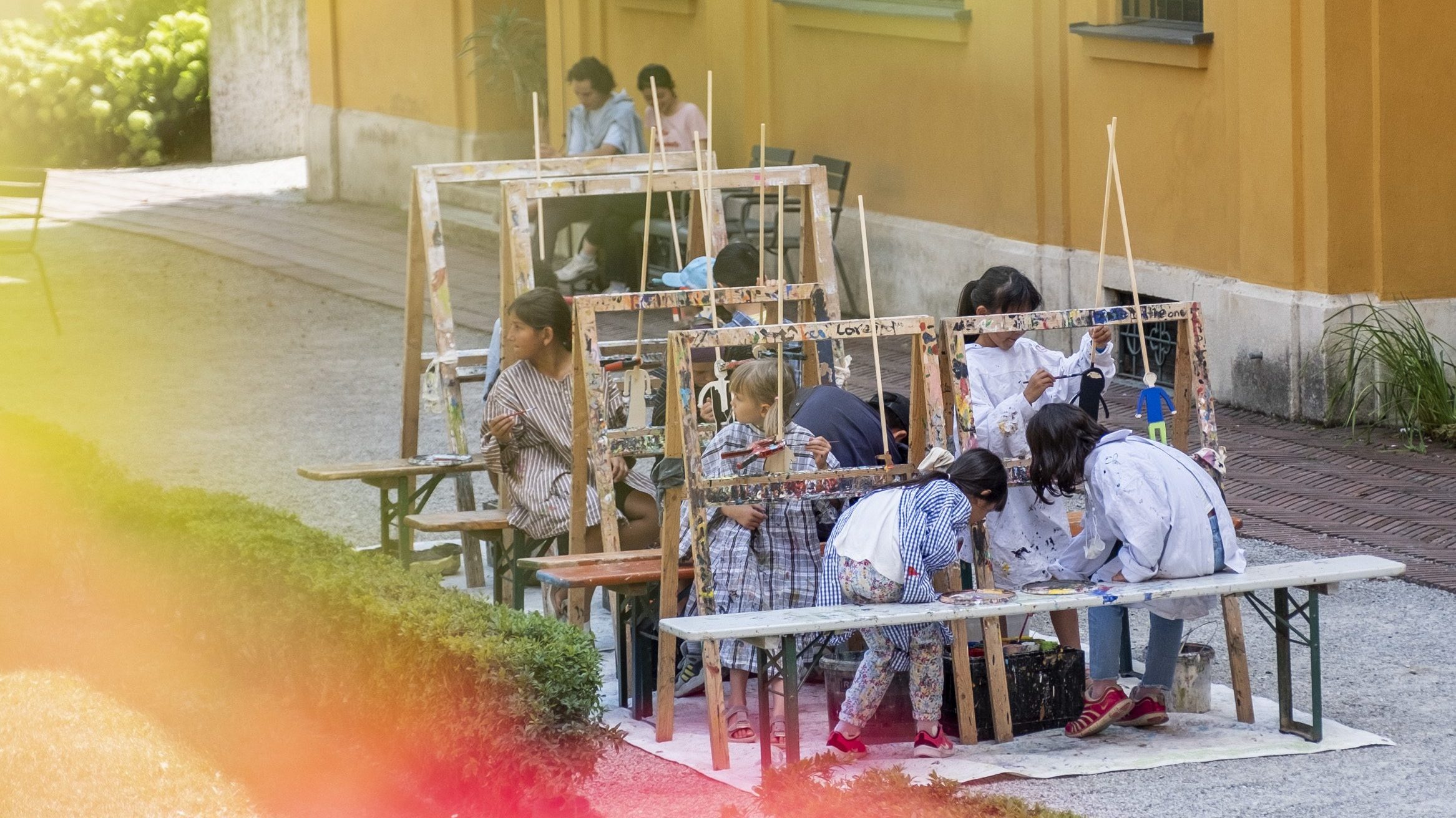 Lenbachhaus_Figurentheater2 - IN München - Das Stadtmagazin Kinder malen beim Lenbachhaus Sommerferienprogramm Figurentheater
