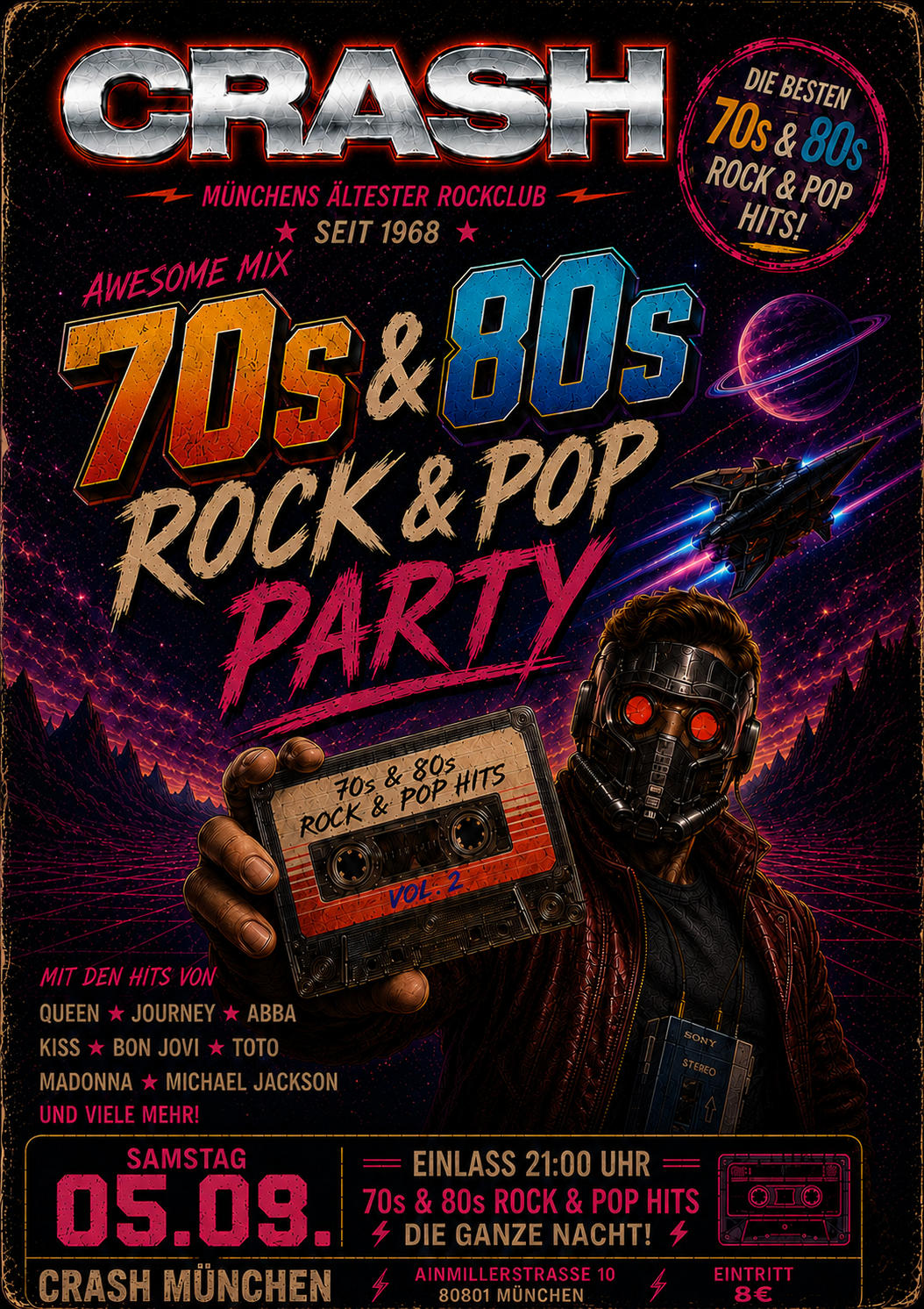 Awesome Mix 70s & 80s Rock & Pop