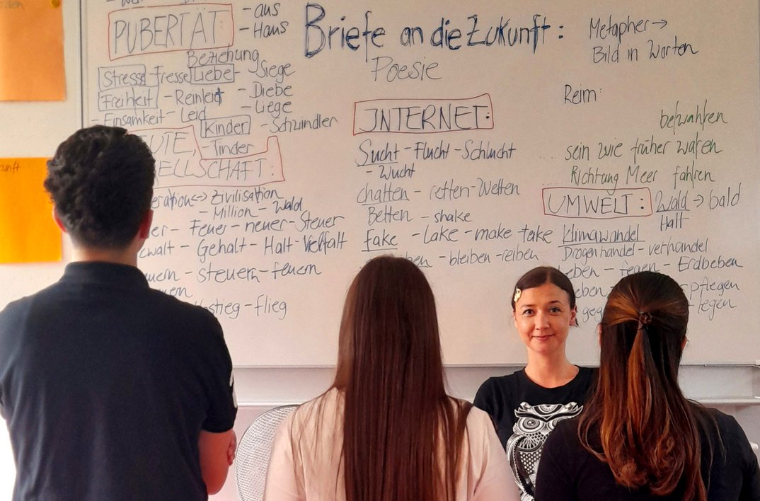 Poesie – Briefe an die Zukunft