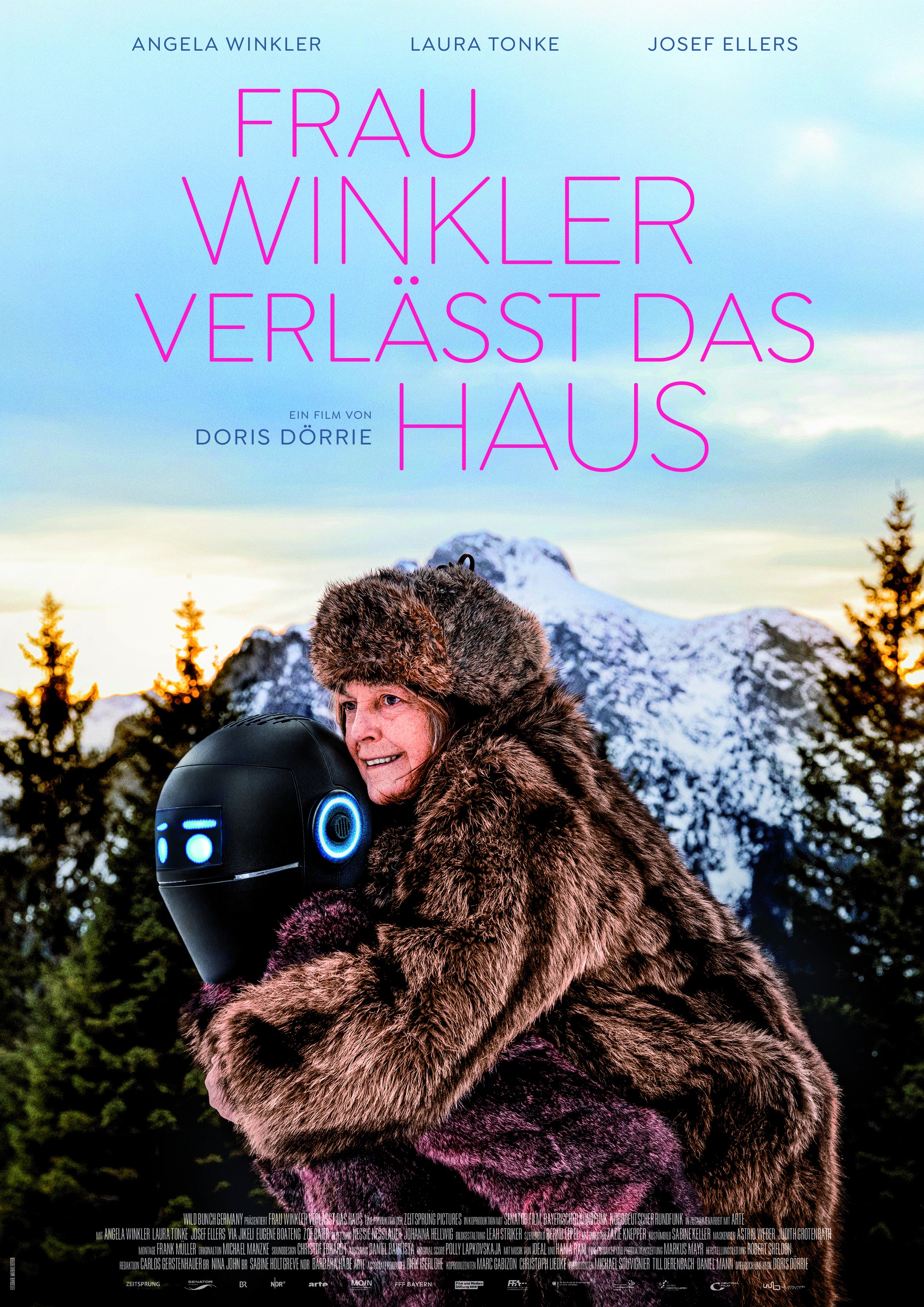 Frau Winkler verlässt das Haus