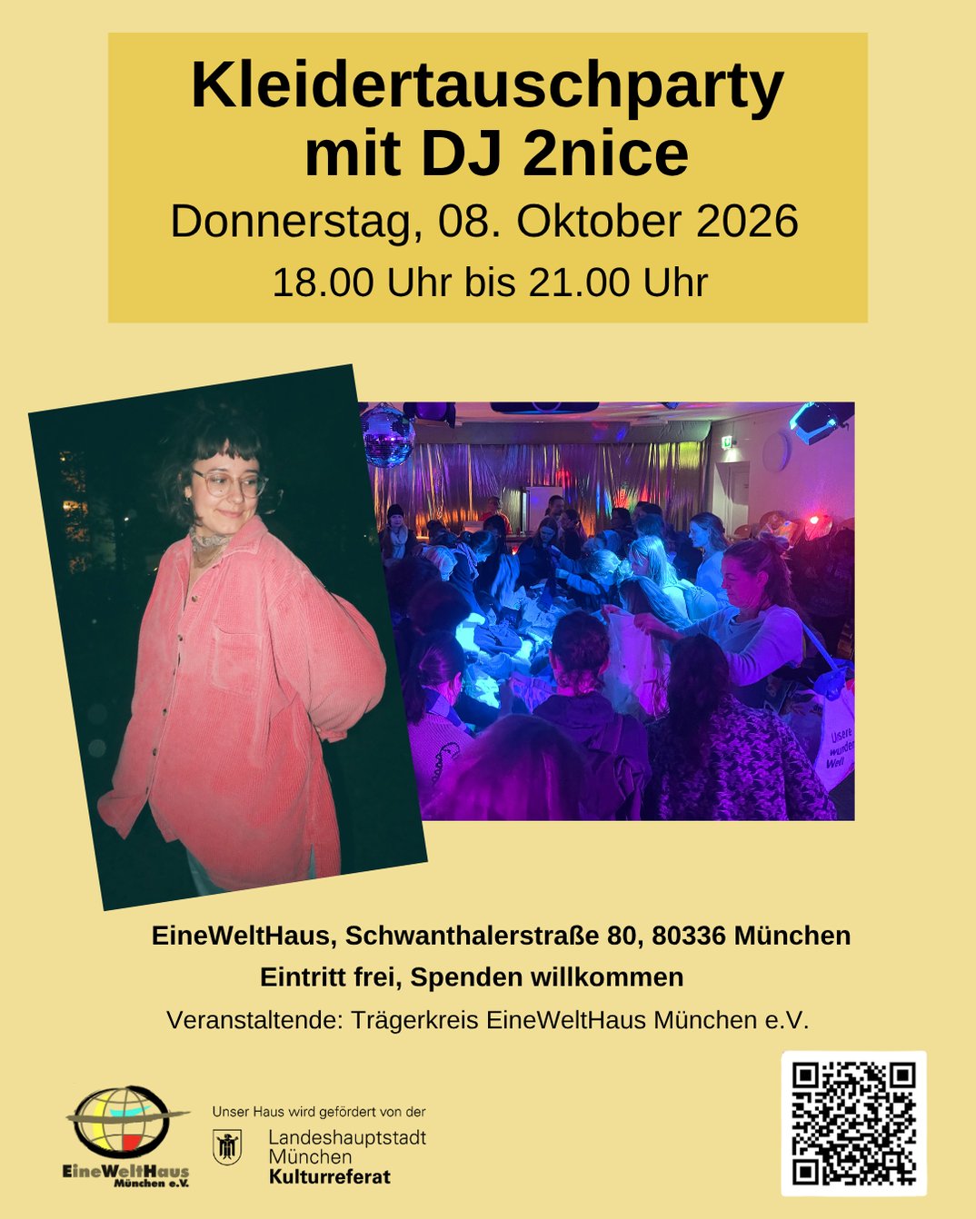 Kleidertauschparty mit DJ 2nice