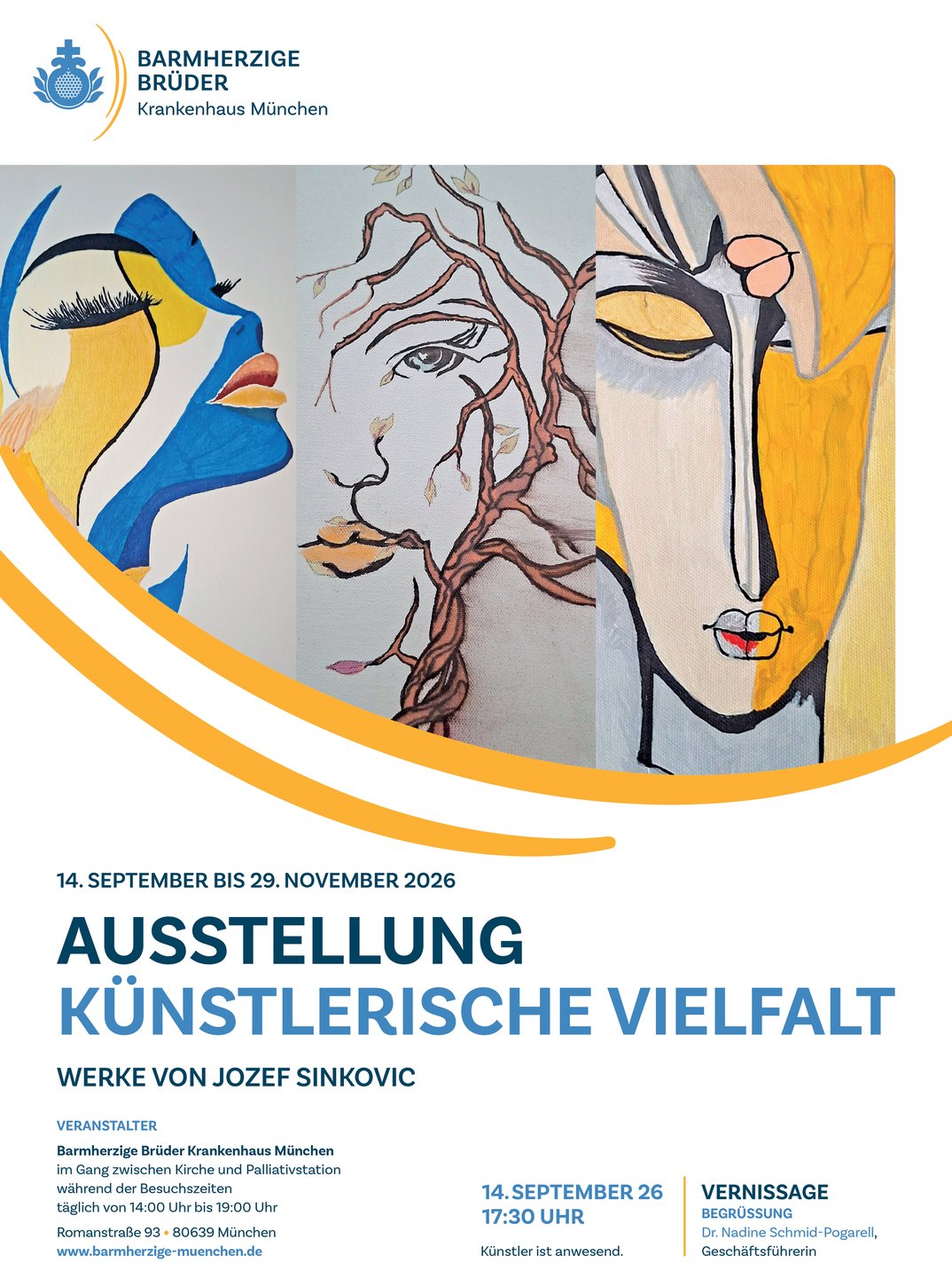 Künstlerische Vielfalt  –  Werke von Jozef Sinkovic