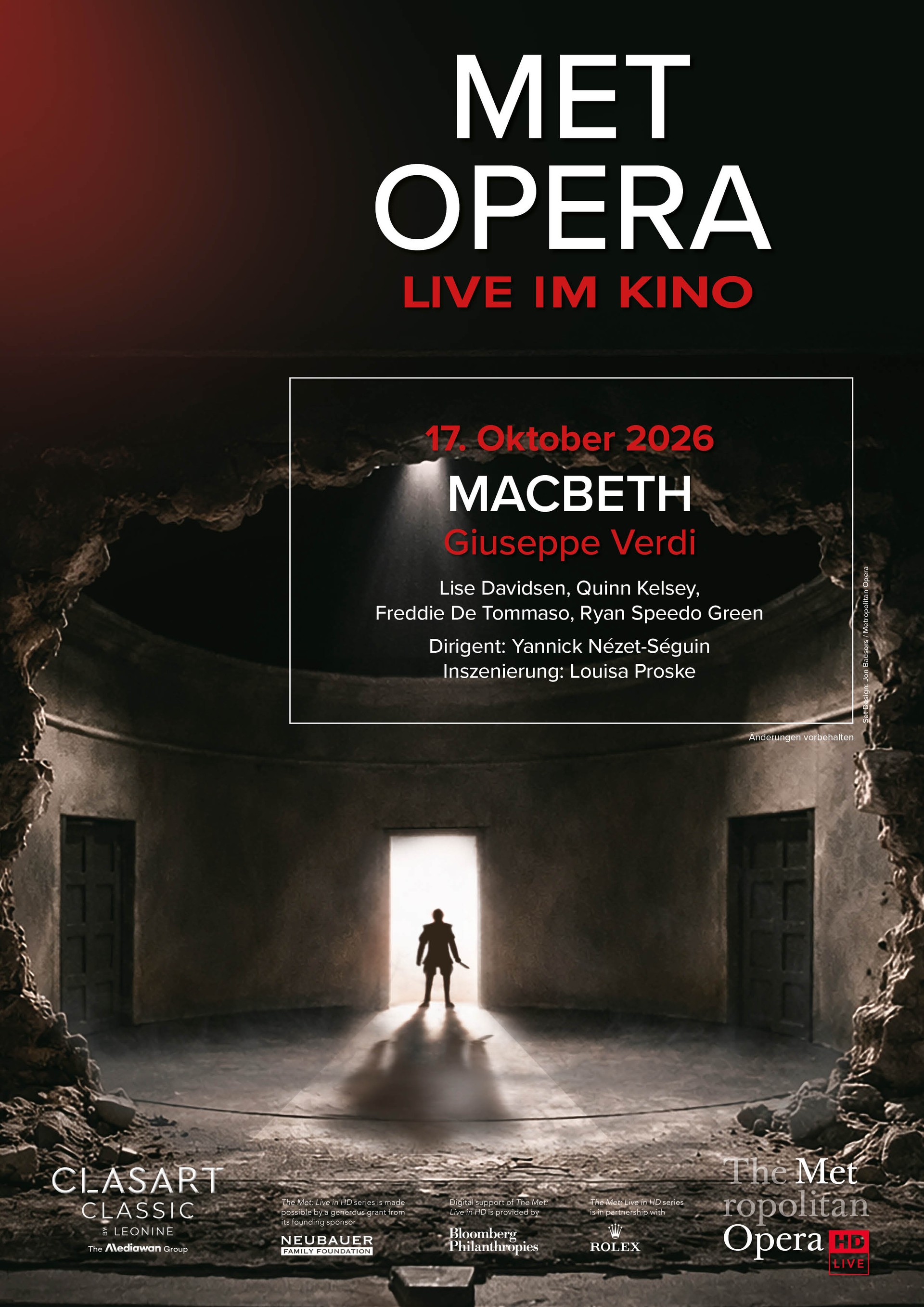 Met im Kino: Macbeth